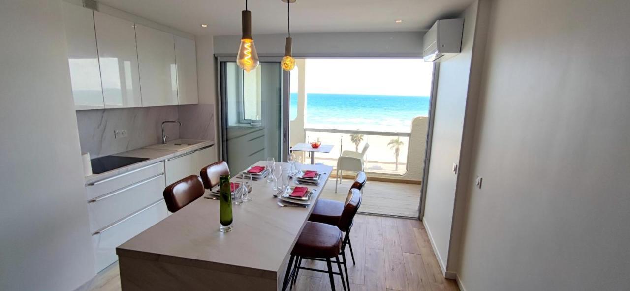 Belle Vue Mer Canet Plage Acces Piscine Couverte Et Chauffee מראה חיצוני תמונה