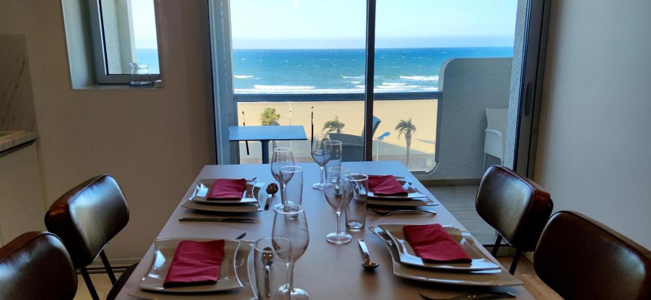 Belle Vue Mer Canet Plage Acces Piscine Couverte Et Chauffee מראה חיצוני תמונה