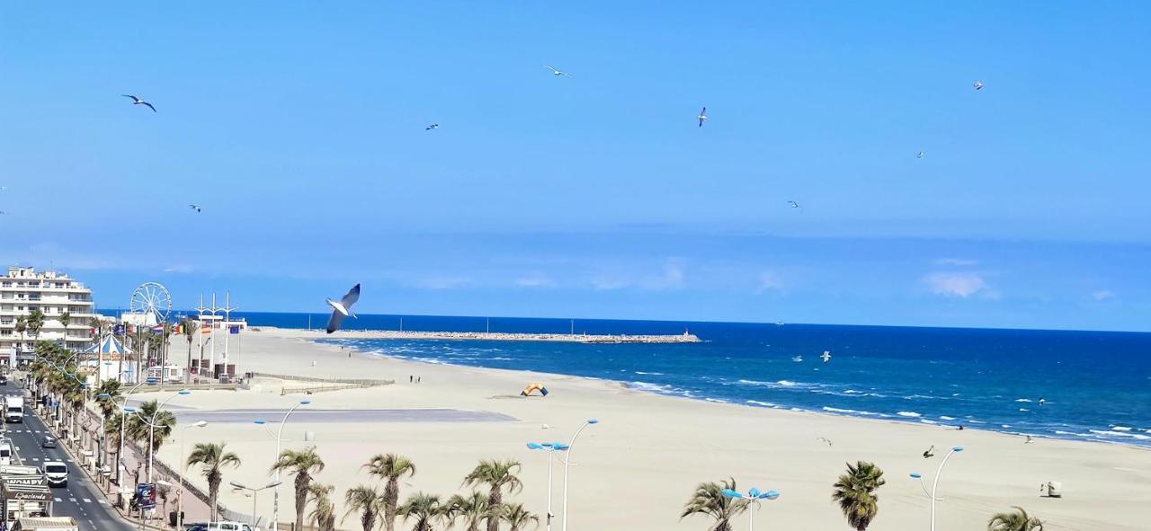 Belle Vue Mer Canet Plage Acces Piscine Couverte Et Chauffee מראה חיצוני תמונה