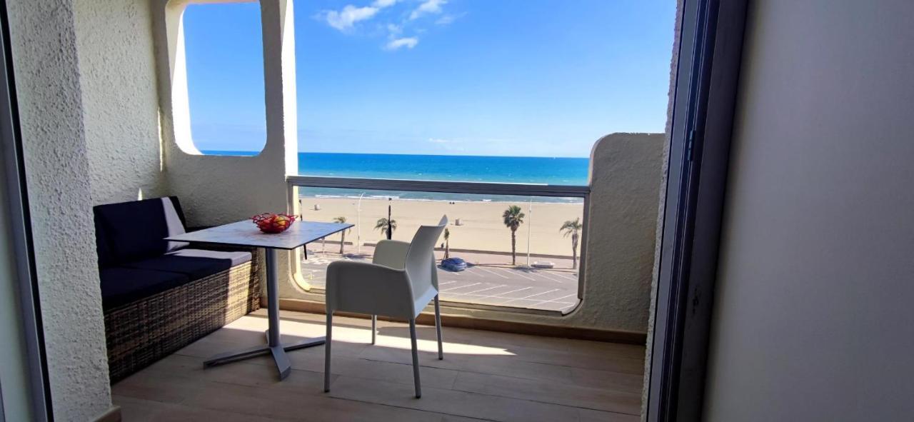 Belle Vue Mer Canet Plage Acces Piscine Couverte Et Chauffee מראה חיצוני תמונה